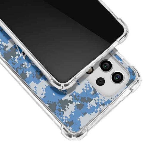 NBA Dallas Mavericks Digi Camo Galaxy A53 5G Clear Case