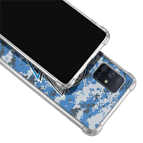 NBA Dallas Mavericks Digi Camo Galaxy A71 5G Clear Case