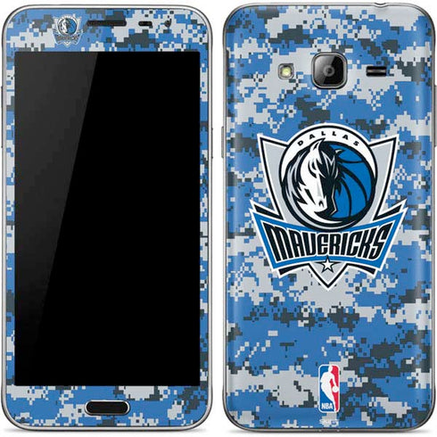 NBA Dallas Mavericks Digi Camo Galaxy J3 Skin