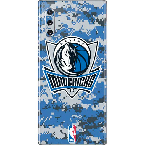 NBA Dallas Mavericks Digi Camo Galaxy Note 10 Skin