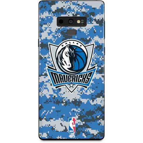 NBA Dallas Mavericks Digi Camo Galaxy Note 9 Skin
