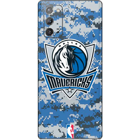 NBA Dallas Mavericks Digi Camo Galaxy Note20 5G Skin