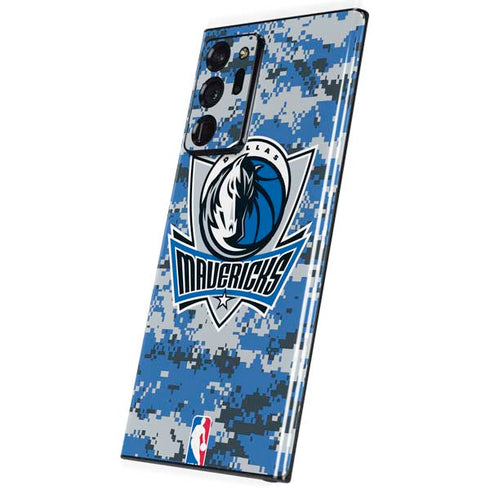 NBA Dallas Mavericks Digi Camo Galaxy Note20 Ultra 5G Skin