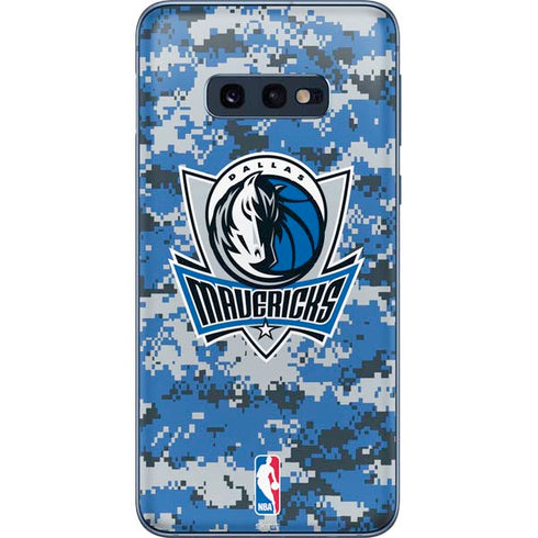 NBA Dallas Mavericks Digi Camo Galaxy S10e Skin