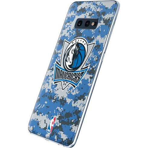 NBA Dallas Mavericks Digi Camo Galaxy S10e Skin