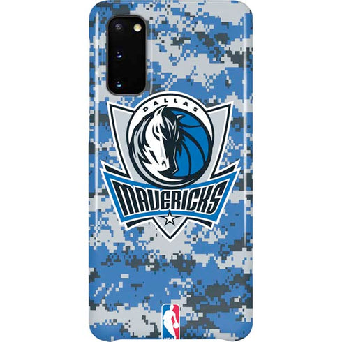 NBA Dallas Mavericks Digi Camo Galaxy S20 Lite Case