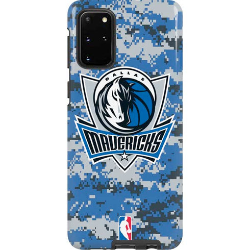 NBA Dallas Mavericks Digi Camo Galaxy S20 Plus Pro Case