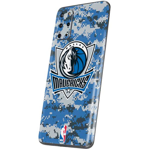 NBA Dallas Mavericks Digi Camo Galaxy S20 Plus Skin