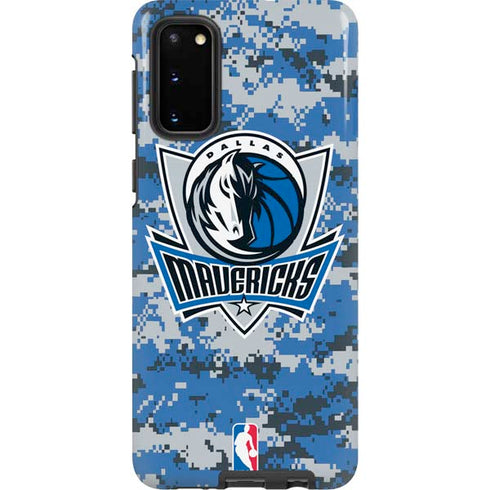 NBA Dallas Mavericks Digi Camo Galaxy S20 Pro Case