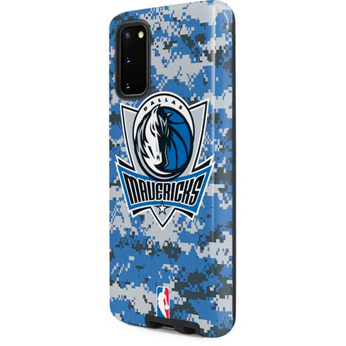 NBA Dallas Mavericks Digi Camo Galaxy S20 Pro Case