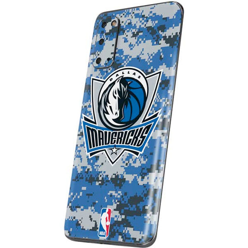 NBA Dallas Mavericks Digi Camo Galaxy S20 Skin