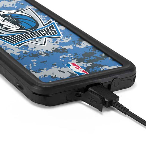 NBA Dallas Mavericks Digi Camo Galaxy S20 Waterproof Case