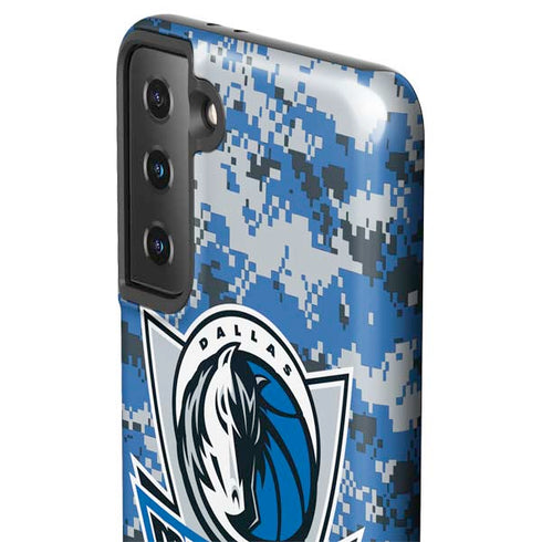 NBA Dallas Mavericks Digi Camo Galaxy S21 FE Pro Case