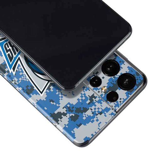 NBA Dallas Mavericks Digi Camo Galaxy S21 Ultra 5G Skin