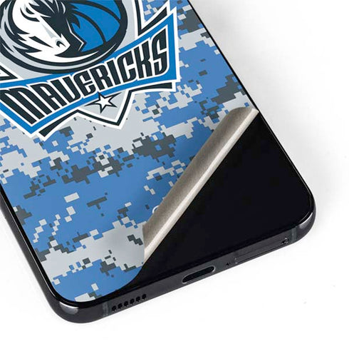 NBA Dallas Mavericks Digi Camo Galaxy S22 Plus Skin