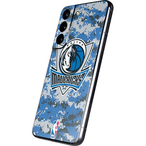NBA Dallas Mavericks Digi Camo Galaxy S22 Skin