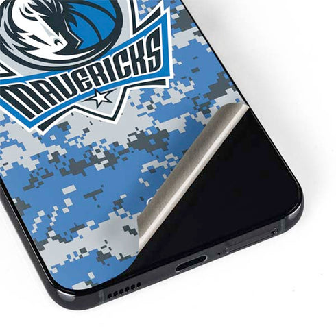 NBA Dallas Mavericks Digi Camo Galaxy S22 Skin