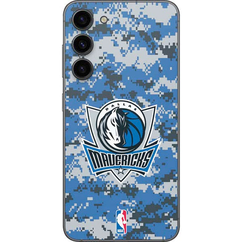 NBA Dallas Mavericks Digi Camo Galaxy S23 Plus Skin