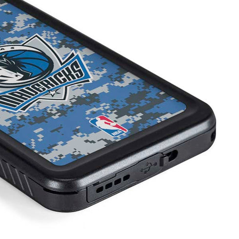 NBA Dallas Mavericks Digi Camo Galaxy S23 Plus Waterproof Case
