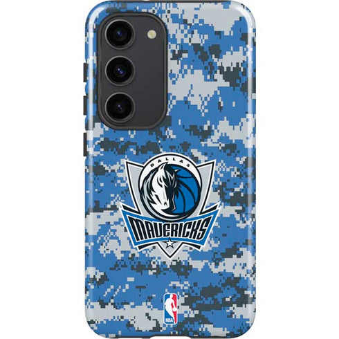 NBA Dallas Mavericks Digi Camo Galaxy S23 Pro Case