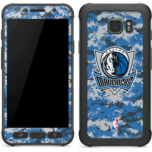 NBA Dallas Mavericks Digi Camo Galaxy S7 Active Skin
