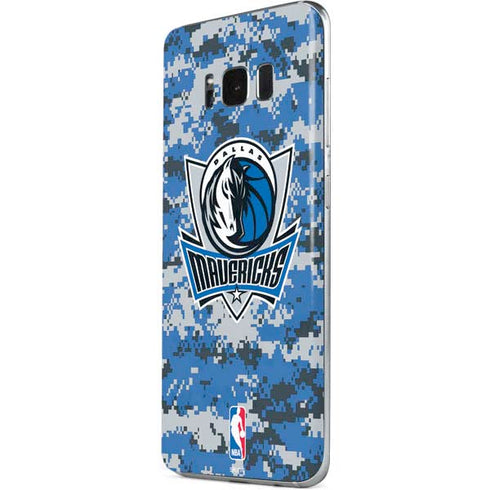 NBA Dallas Mavericks Digi Camo Galaxy S8 Skin