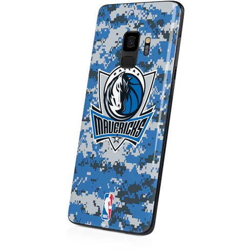 NBA Dallas Mavericks Digi Camo Galaxy S9 Skin
