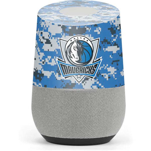 NBA Dallas Mavericks Digi Camo Google Home Skin