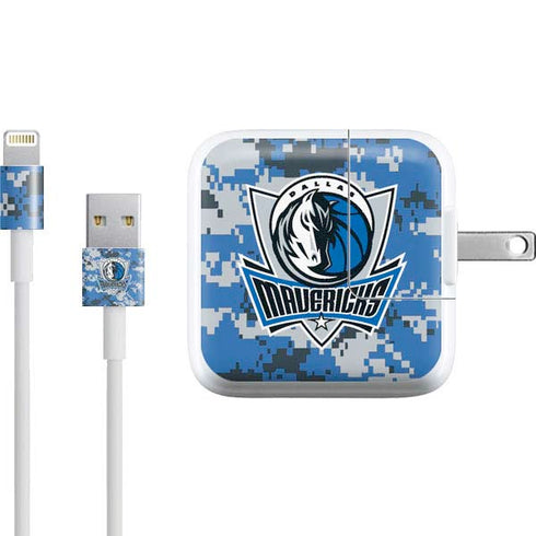 NBA Dallas Mavericks Digi Camo iPad Charger (10W USB) Skin