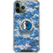 NBA Dallas Mavericks Digi Camo iPhone 11 Pro Max Clear Case