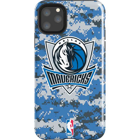 NBA Dallas Mavericks Digi Camo iPhone 11 Pro Max Impact Case