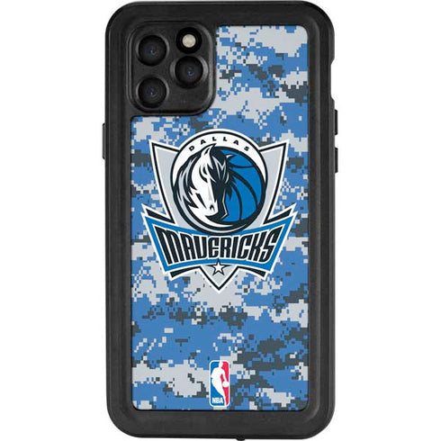 NBA Dallas Mavericks Digi Camo iPhone 11 Pro Waterproof Case