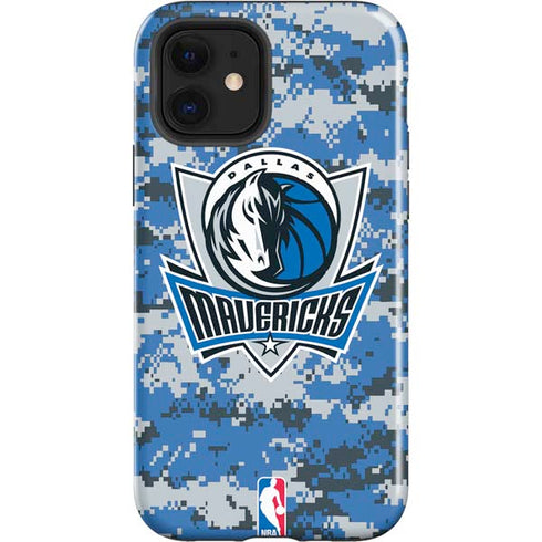 NBA Dallas Mavericks Digi Camo iPhone 12 Impact Case