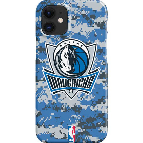 NBA Dallas Mavericks Digi Camo iPhone 12 Mini Lite Case