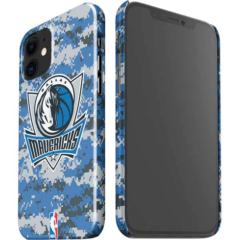 NBA Dallas Mavericks Digi Camo iPhone 12 Mini Lite Case