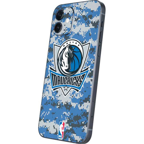 NBA Dallas Mavericks Digi Camo iPhone 12 Mini Skin