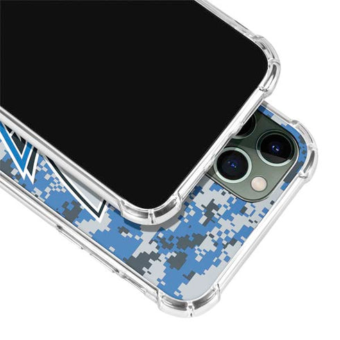 NBA Dallas Mavericks Digi Camo iPhone 12 Pro Max Clear Case