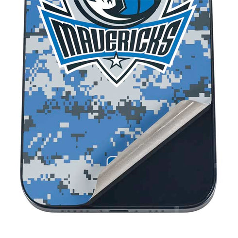 NBA Dallas Mavericks Digi Camo iPhone 12 Skin