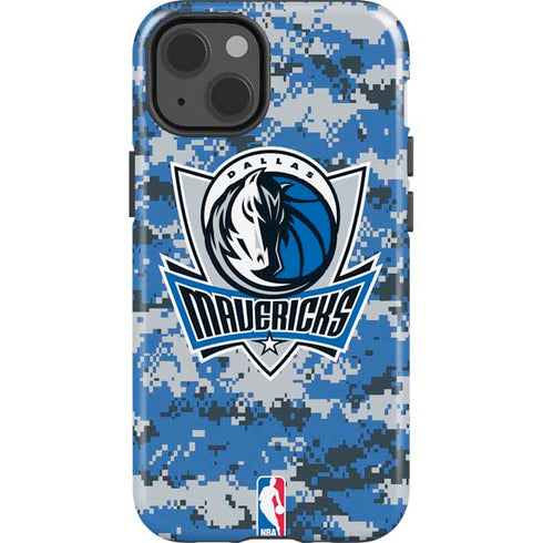 NBA Dallas Mavericks Digi Camo iPhone 13 Impact Case