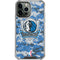 NBA Dallas Mavericks Digi Camo iPhone 13 Pro Max Clear Case