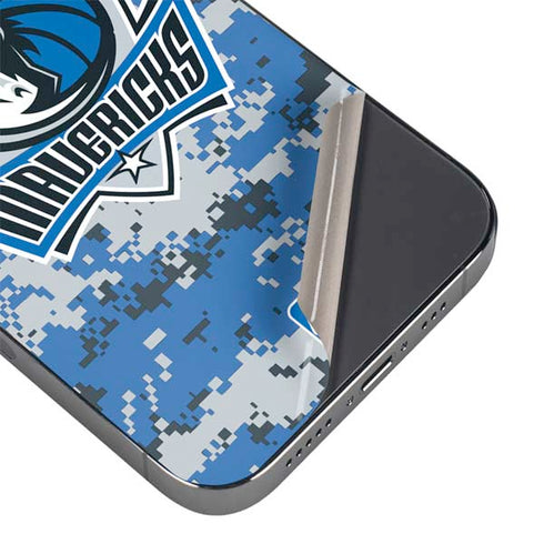 NBA Dallas Mavericks Digi Camo iPhone 13 Pro Max Skin