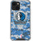 NBA Dallas Mavericks Digi Camo iPhone 14 Clear Case