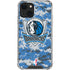 NBA Dallas Mavericks Digi Camo iPhone 14 Clear Case