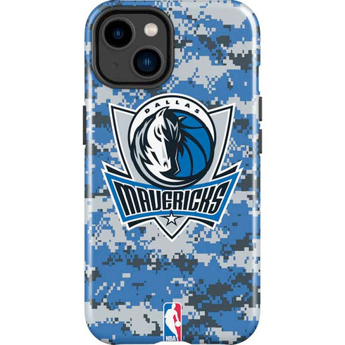 NBA Dallas Mavericks Digi Camo iPhone 14 Plus Impact Case