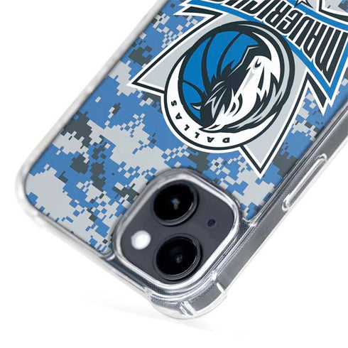 NBA Dallas Mavericks Digi Camo iPhone 15 Plus MagSafe Case