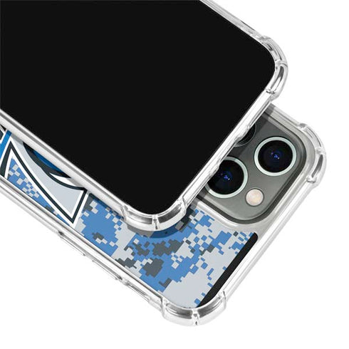 NBA Dallas Mavericks Digi Camo iPhone 14 Pro Clear Case
