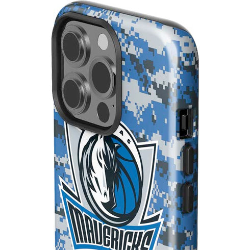 NBA Dallas Mavericks Digi Camo iPhone 14 Pro Impact Case