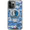 NBA Dallas Mavericks Digi Camo iPhone 15 Pro Max Clear Case