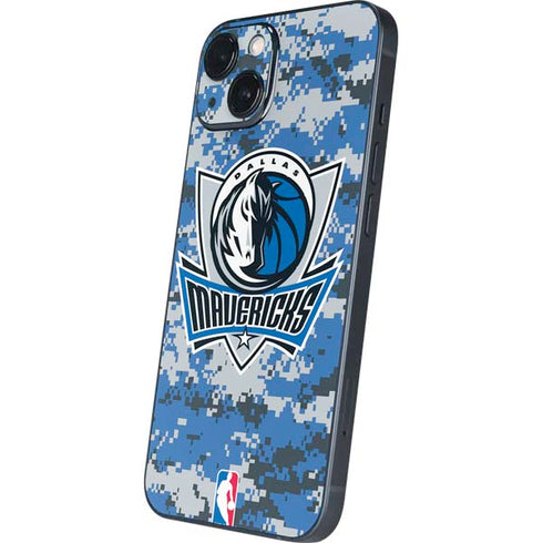 NBA Dallas Mavericks Digi Camo iPhone 14 Skin