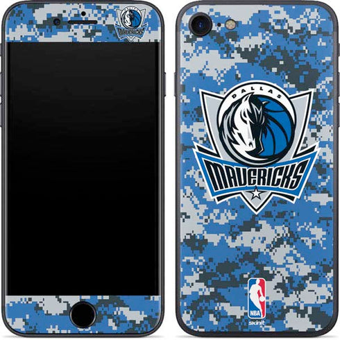 NBA Dallas Mavericks Digi Camo iPhone 7 Skin